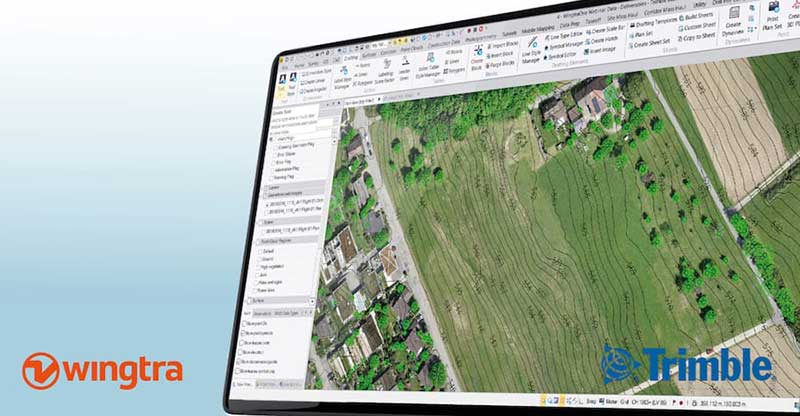 Wingtra adds enhanced data capability with Trimble Business Center
