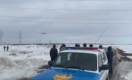 Kazakhstan uses drones to patrol capital during COVID-19 lockdown