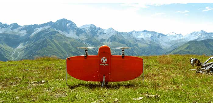 Wingtra brings wind energy to the Swiss Alps