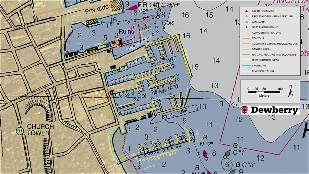 Dewberry selected for NOAA shoreline mapping contract