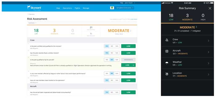 Skyward launches risk assessment for Aviation Management Platform