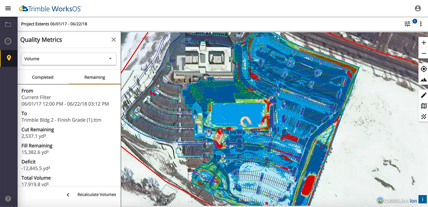 Trimble beta tests new construction OS