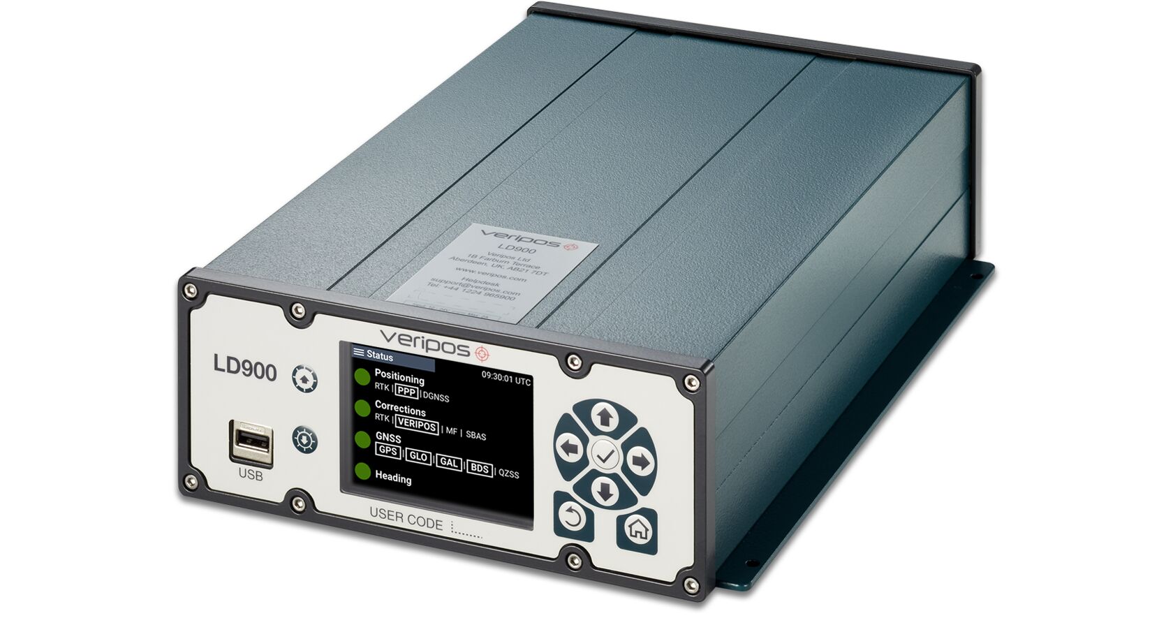Veripos offers LD900 quad-band GNSS receiver for marine environments