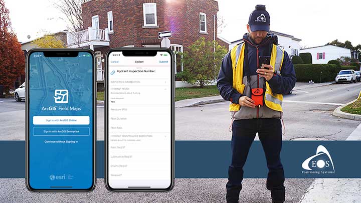 Esri ArcGIS Field Maps beta supports Eos Arrow GNSS