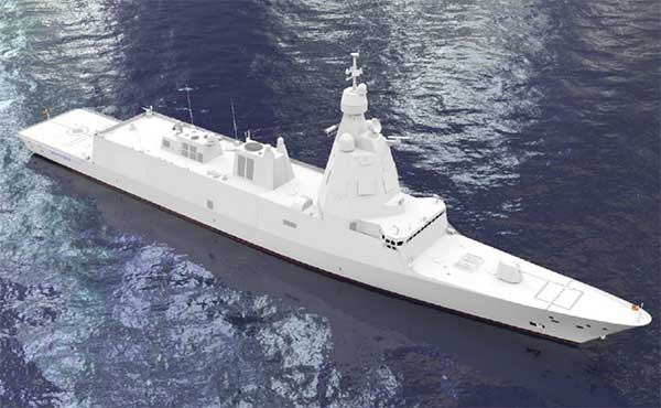 GMV’s navigation system chosen for Spain’s new F-110 frigates