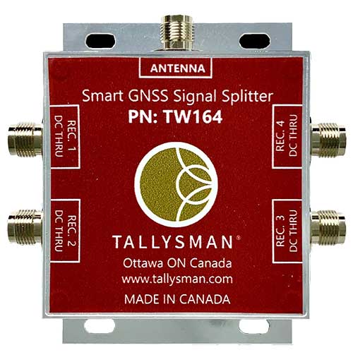 Tallysman offers new GNSS helical antennas, splitters