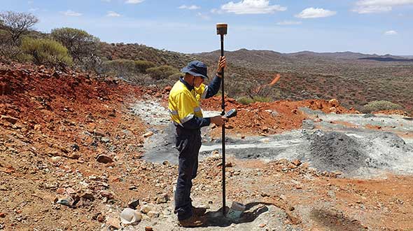 Smart surveying in the Outback