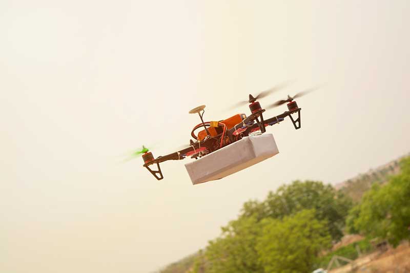 TRACE drone carries EGNOS beacon for identification