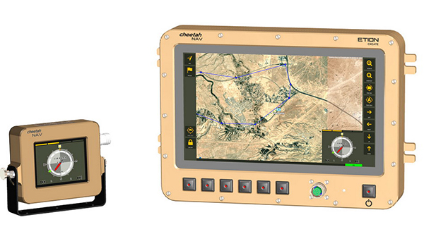 Defense small-vehicle navigation system designed for export