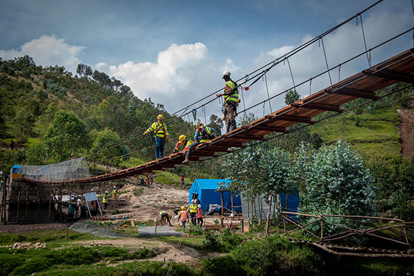 Topcon GNSS to assist Bridges to Prosperity efforts in Africa