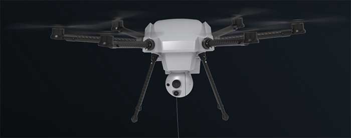 Drone developments: flying into a volcano, tethered drone advantages