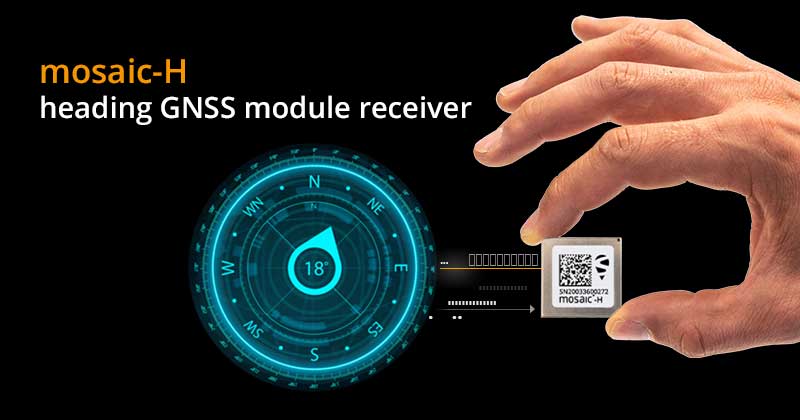 Septentrio debuts mosaic-H heading receiver