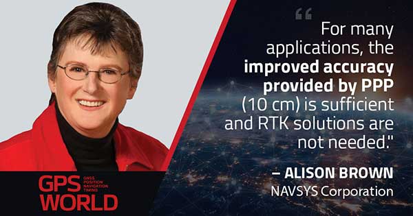 Editorial Advisory Board PNT Q&A: PPP versus RTK