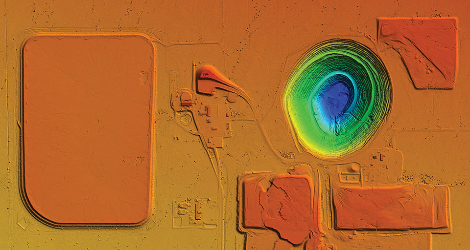 UAVs help solve challenges at an Arizona open-pit mine