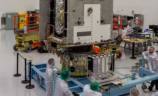GPS III SV05 arrives in Florida for June launch