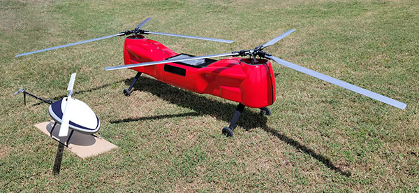 Sky Power and UAS Global Services present two new helicopters