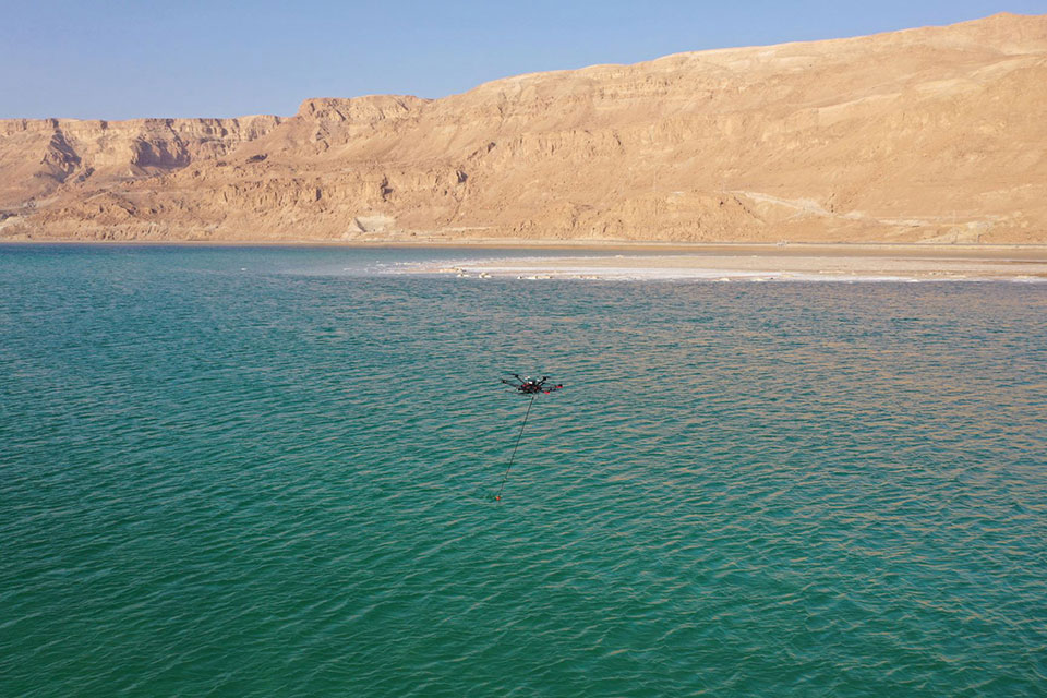 Bathymetric surveys dip into Dead Sea