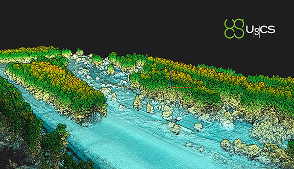 UgCS updated for UAV-based lidar mapping