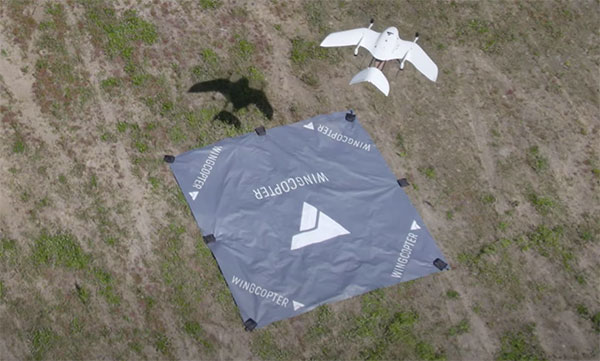 Wingcopter drones fly blood samples in Germany
