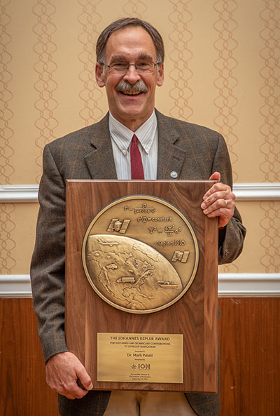 Virginia Tech’s Mark Psiaki receives ION’s Kepler Award