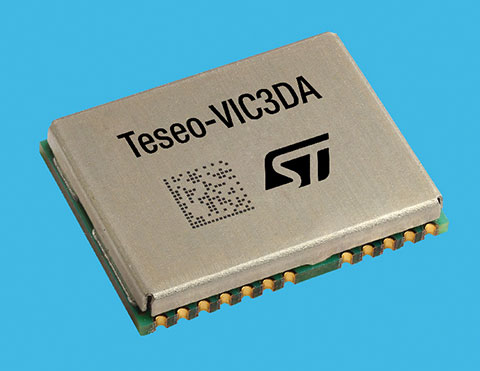 STMicroelectronics introduces automotive-qualified GNSS module