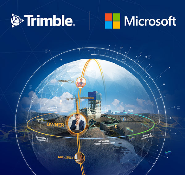 Trimble and Microsoft partner on industry cloud for construction