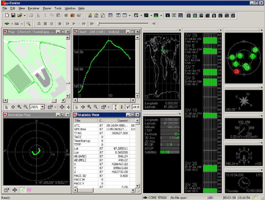 U-blox releases u-center 2 GNSS evaluation software