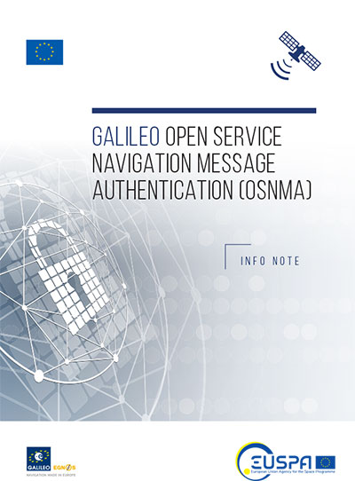 EUSPA releases Info Note on Galileo authentication service