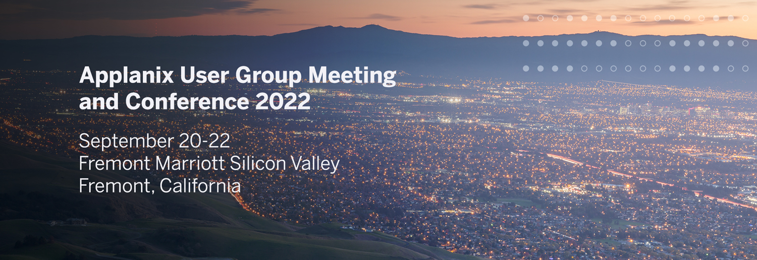 Applanix User Group Meeting and Conference registration now open