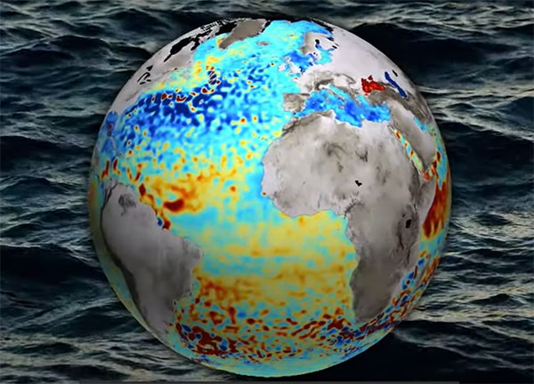 GNSS signals help map sea-surface topography
