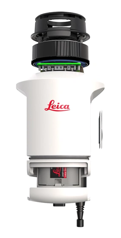 Leica AP20 AutoPole provides tilt-compensation for surveyors
