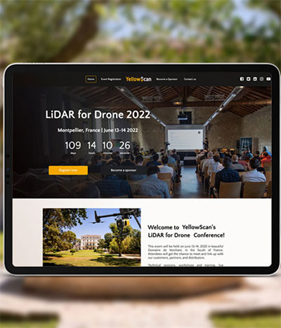 YellowScan to host Lidar for Drone 2022
