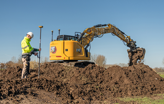 Topcon announces 3D machine-control options for Caterpillar excavators 