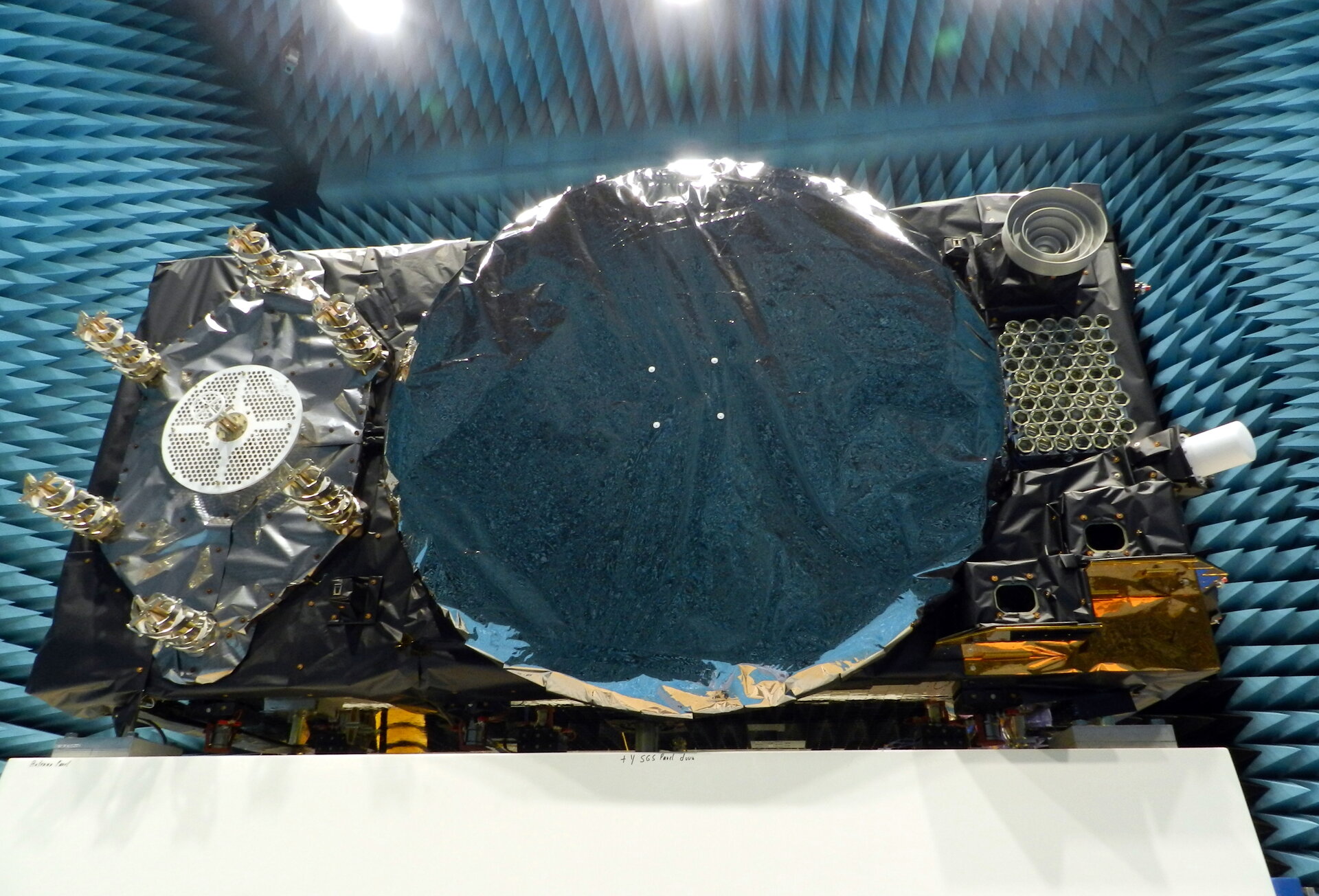 Galileo satellites undergo magnetic testing at ESTEC