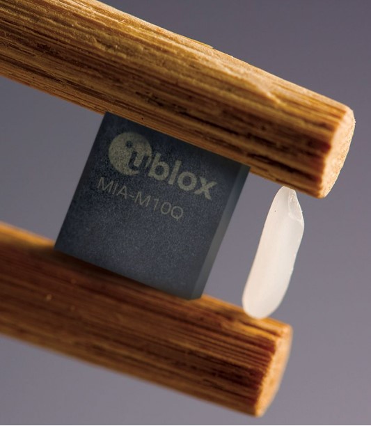 U-blox launches its smallest GPS module, the MIA-M10