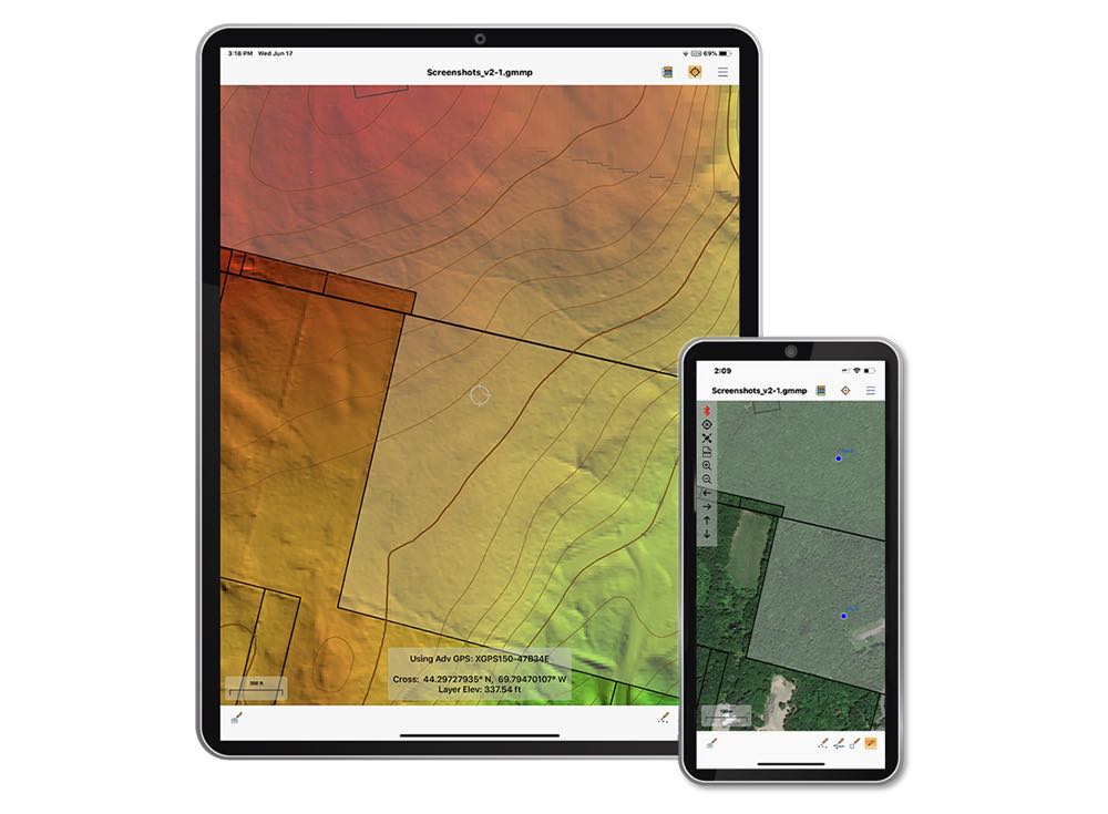 Global Mapper Mobile expands GNSS device communication