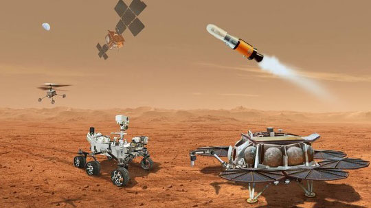 Contrasting the use of drones on Mars and in Afghanistan