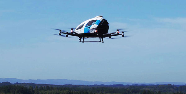 EHang to test Europe’s EGNOS for air-taxi VTOL flights
