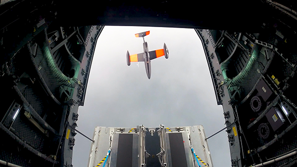 Remote carrier flight test demonstrator successfully launched
