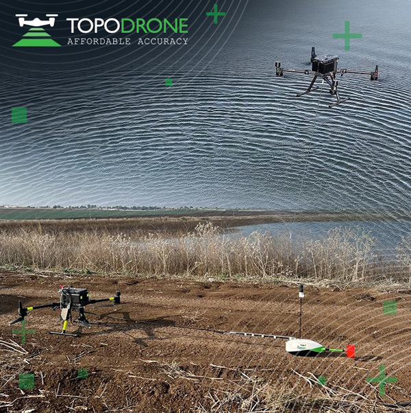 TOPODRONE studies Israel floating solar farm