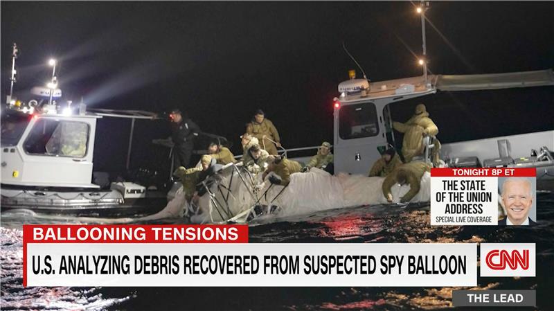 Balloon sparks intrigue