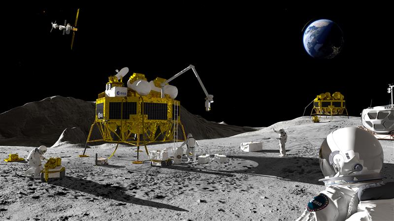 Be there at noon moon time: ESA is researching how to tell time on the moon
