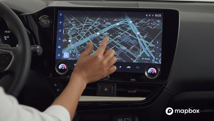 Mapbox collaborates with Toyota and Lexus on in-vehicle navigation tech