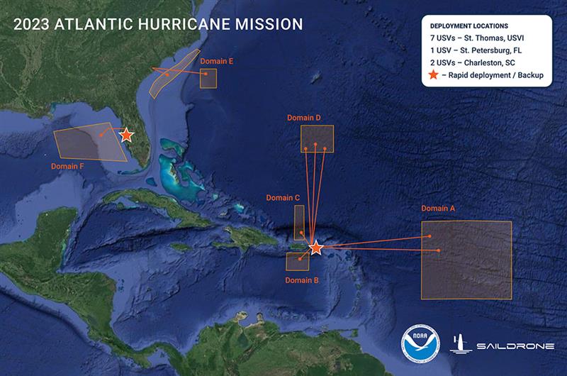 USVs study hurricanes with the NOAA