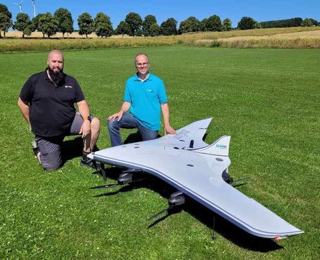RIEGL laser scanner meets German UAV