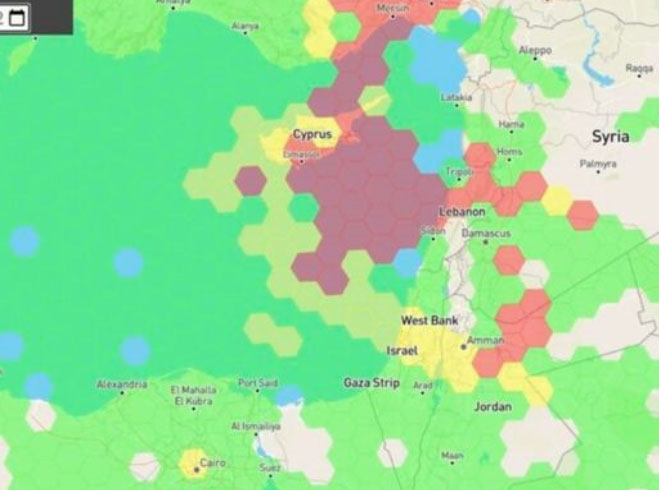 GPS jamming in Israel