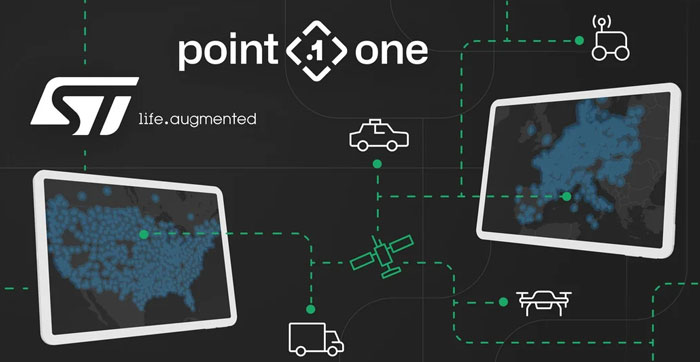 Point One Navigation joins STMicroelectronics Partner Program