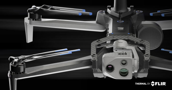 Skydio, Teledyne FLIR enhance uncooled thermal camera UAV payload