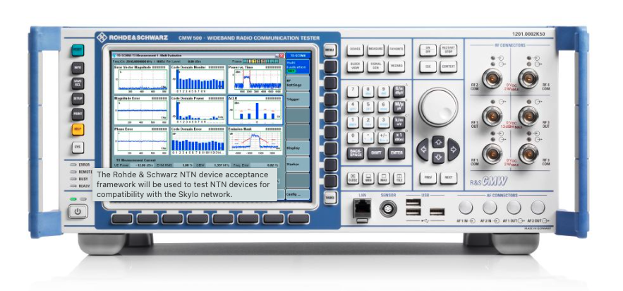Rohde & Schwarz, Skylo partner to enhance NTN testing
