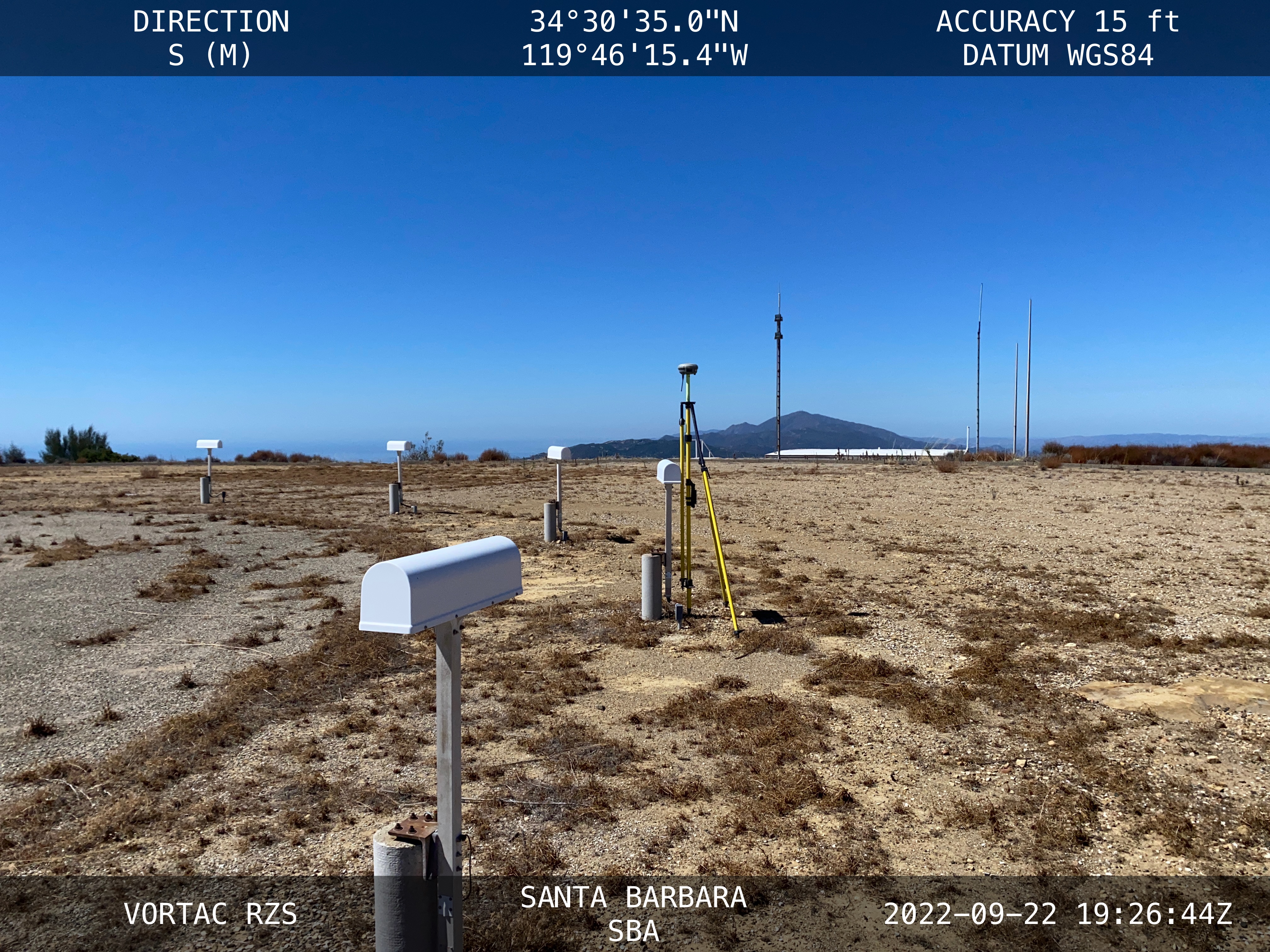 Surveying on a busy runway